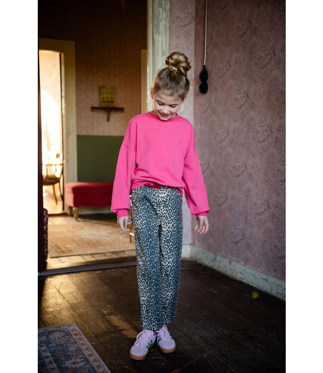 Petit Blush Luca sweater iconic Fruit dove