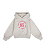 Petit Blush Hooded sweater Grey melange