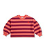 Petit Blush Sweater stripe Peach/Bordeaux
