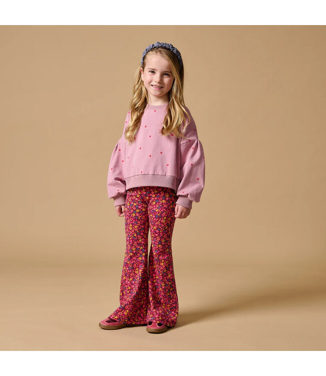 Petit Blush Easy sweater Love to Love Lilas