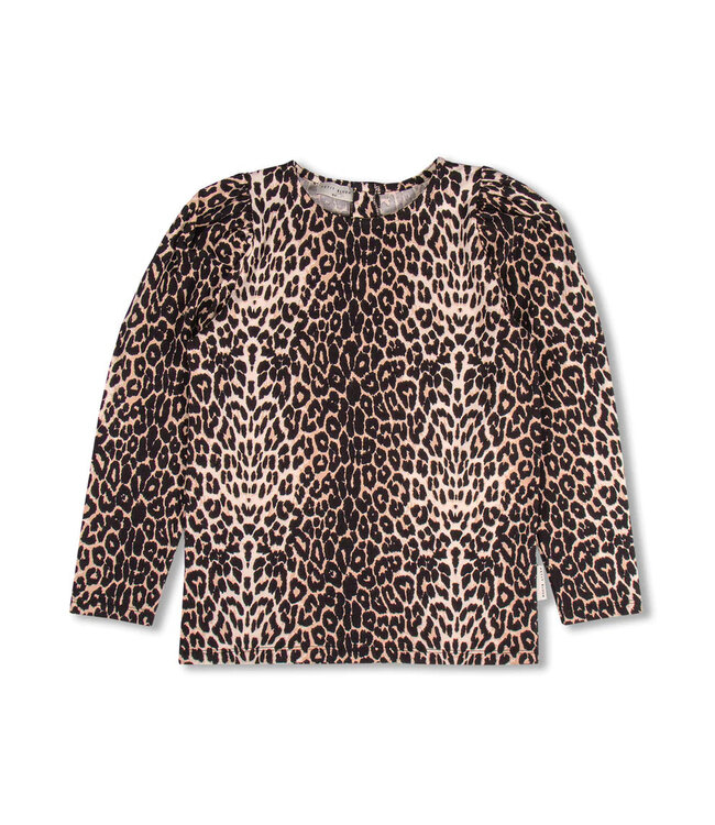 Petit Blush Puff longsleeve Leopard