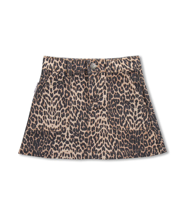 Petit Blush Simple skirt Leopard