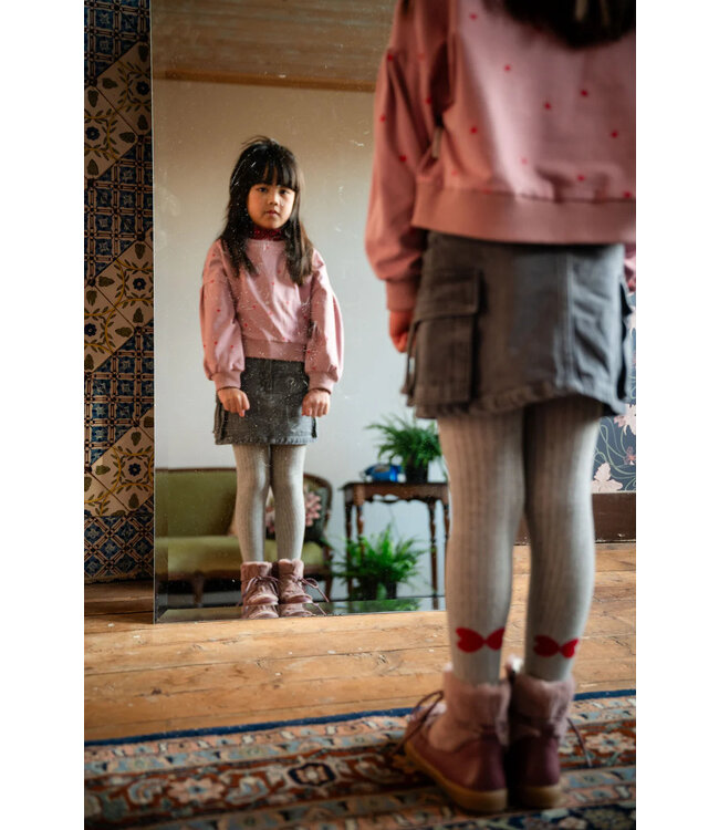 Petit Blush Cargo skirt Washed grey