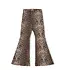 Petit Blush Bowie flared pants Leopard