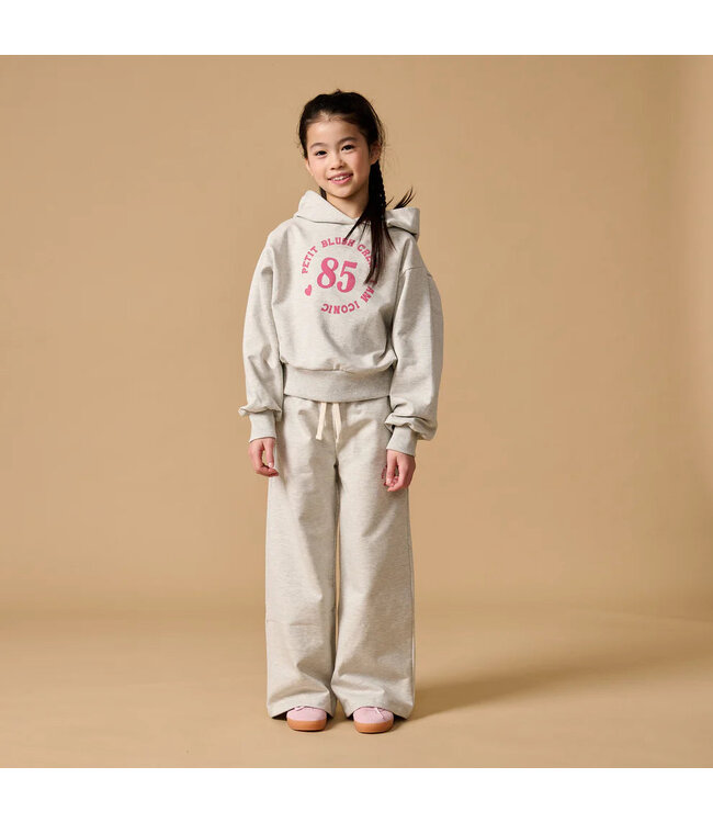 Petit Blush Wide leg Jogger Grey melange