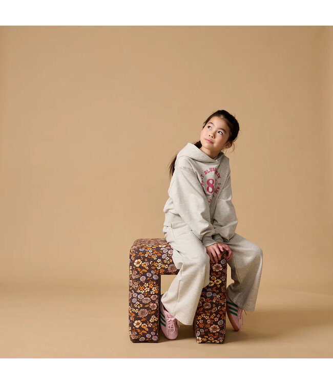 Petit Blush Wide leg Jogger Grey melange