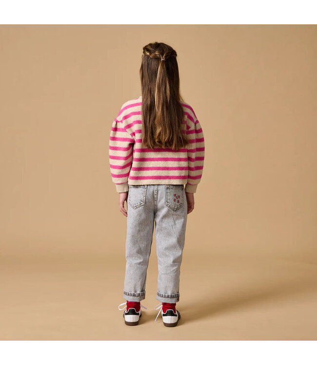 Petit Blush Baggy fit Jeans Light grey