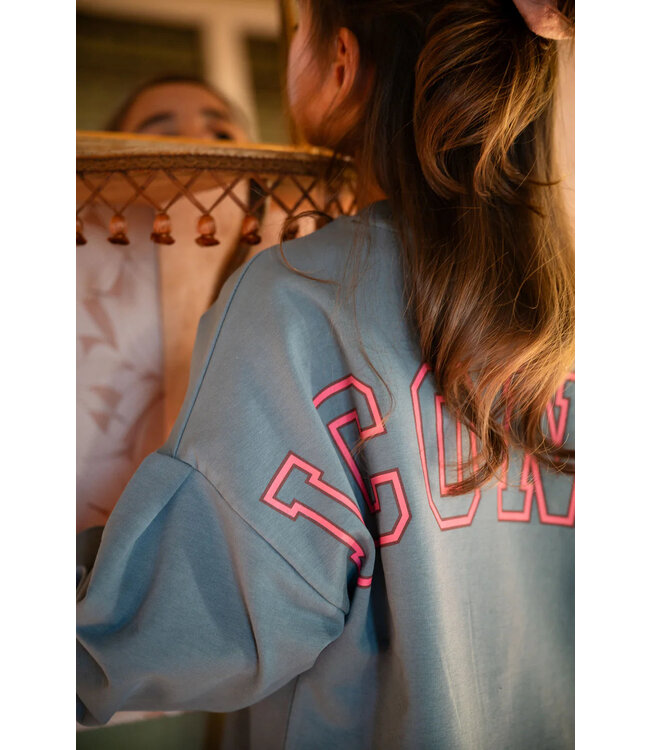 Petit Blush Sweater dress Iconic Stormy weather