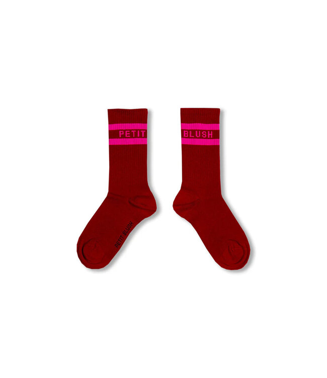 Petit Blush Sport socks Red/pink