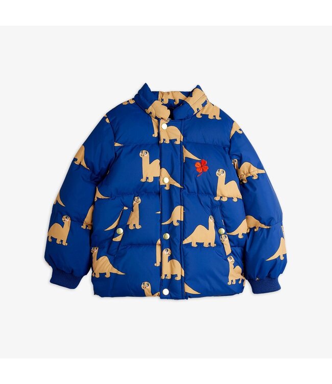 Mini Rodini Dinos aop hooded puffer