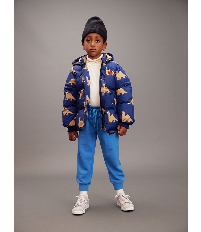 Mini Rodini Dinos aop hooded puffer