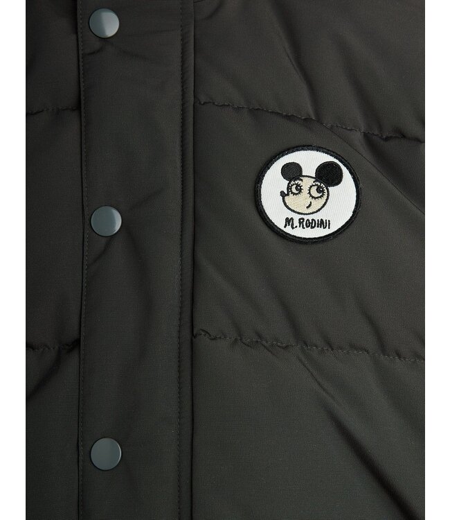 Mini Rodini Ritzratz patch puffer Black