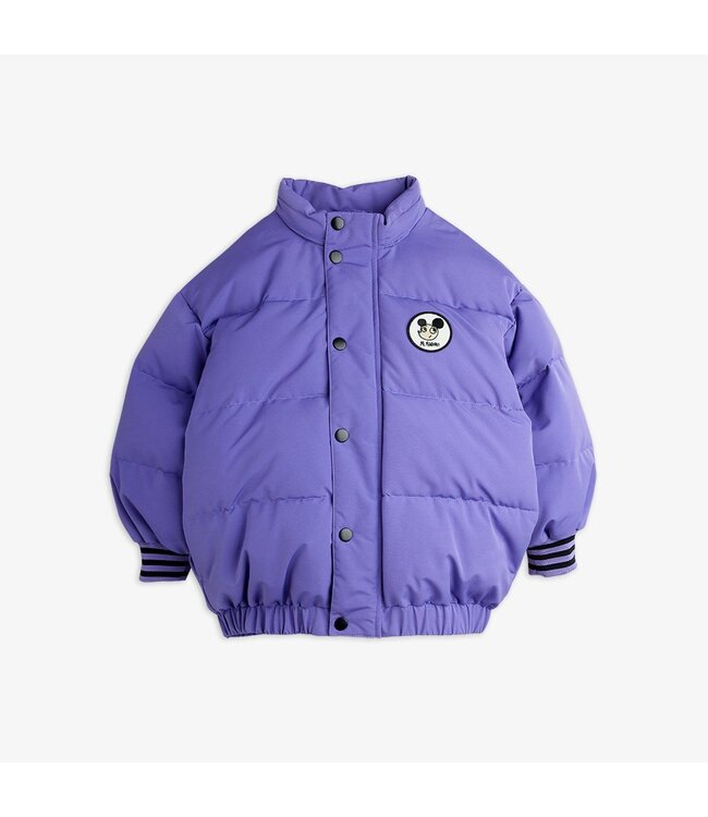 Mini Rodini Ritzratz patch puffer Purple