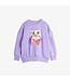 Mini Rodini Cat with bowtie chenille sweatshirt