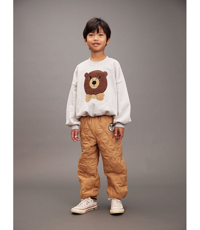 Mini Rodini Bear chenille sweatshirt