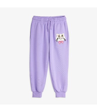 Mini Rodini Cat with bowtie chenille sweatpants