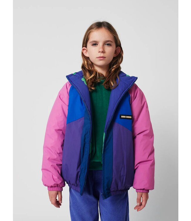 Bobo Choses Lucky Clover all over reversible anorak