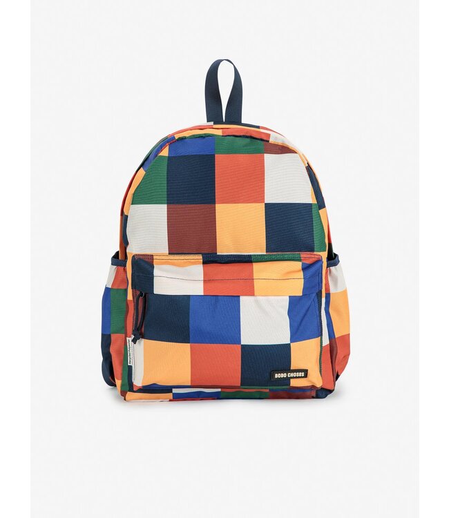 Bobo Choses Multicolor Tiles school bag