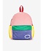 Bobo Choses Tic Tac Toe color block corduroy school bag