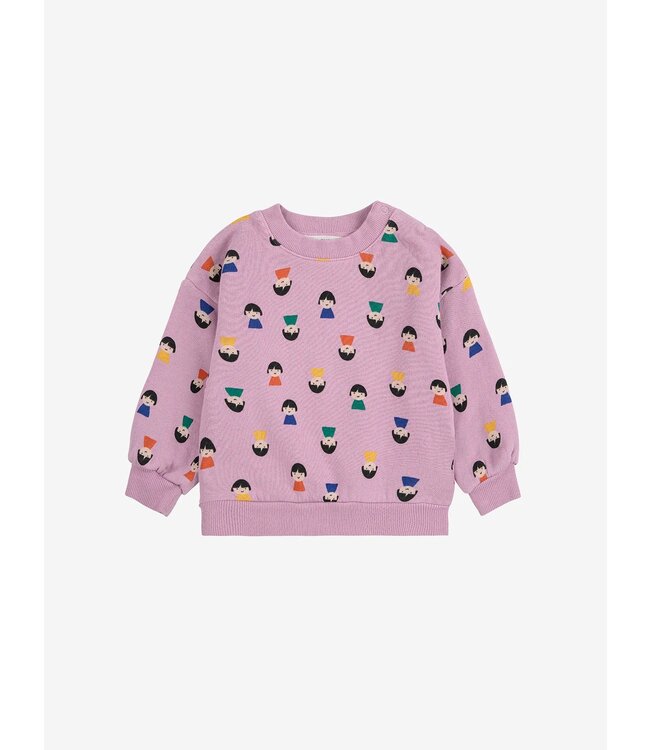 Bobo Choses Game Pawns all over sweatshirt B