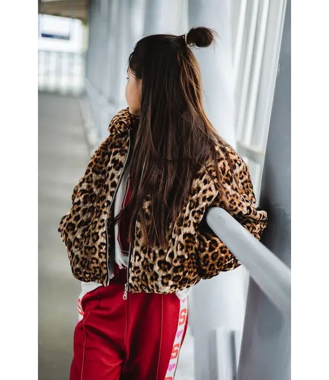 Salty Stitch Panther bomber jacket