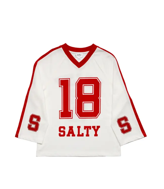 Salty Stitch Salty sport tee - Red