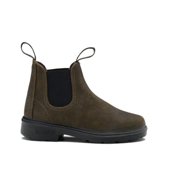Blundstone Kids Suede dark olive