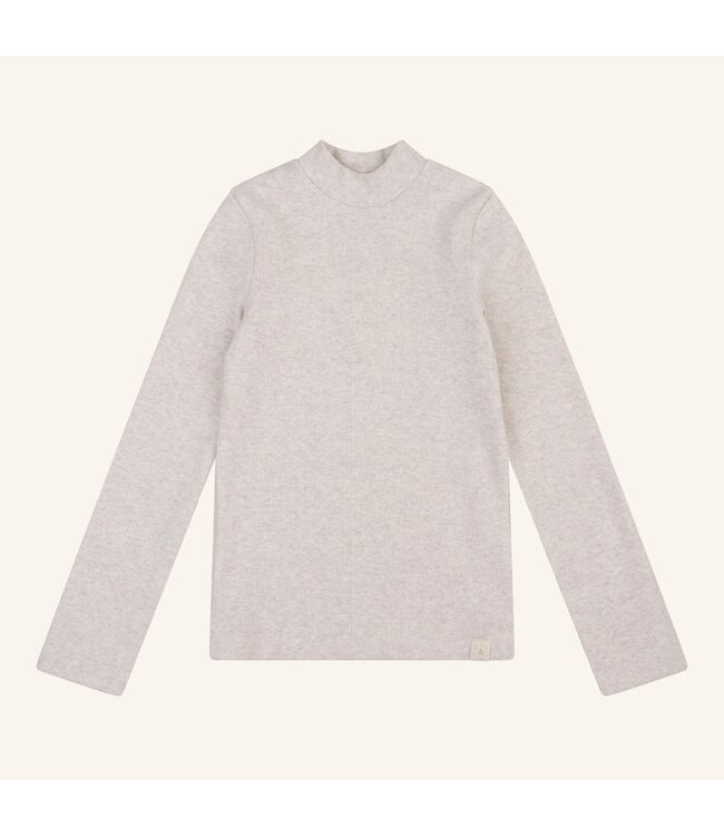 Navy Natural Mees top creme melange