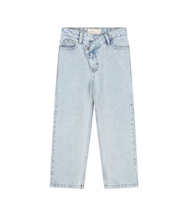 Charlie Petite Noelle Crisscross Jeans Light blue