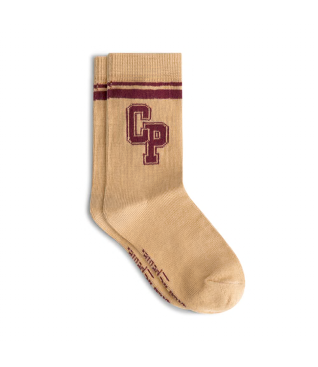 Charlie Petite Nolan socks Camel melange