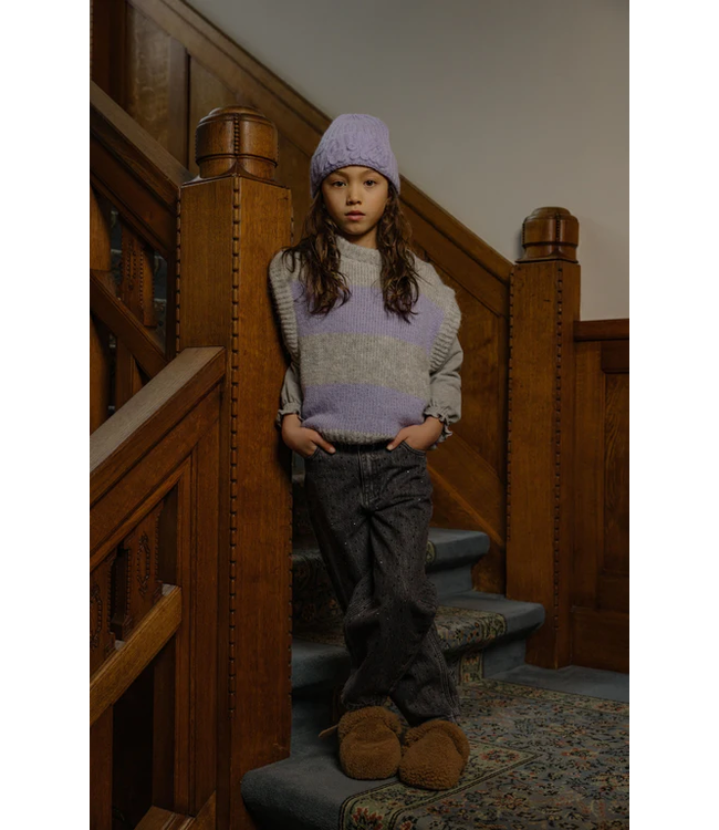 Charlie Petite Nela spencer Grey/lila stripes