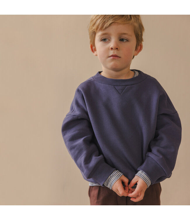 Chunky sweater Dusk blue