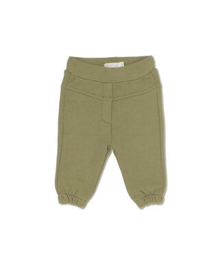 Tapered baby sweatpants Soft moss