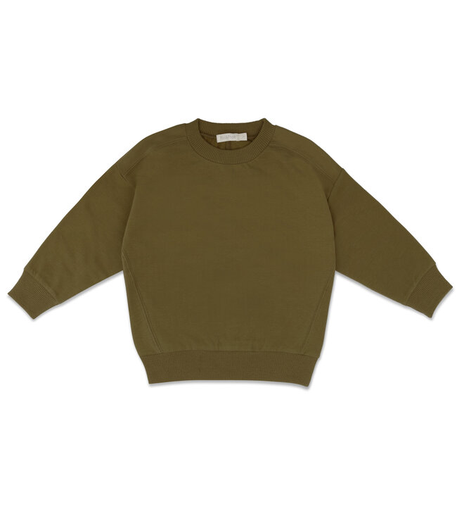 Oversized sweater Deep moss