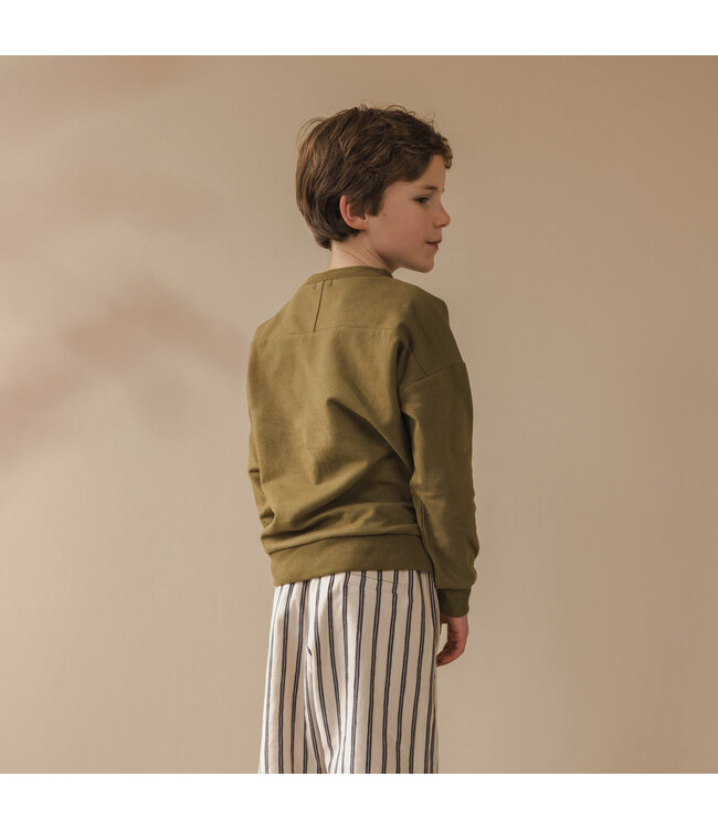 Oversized sweater Deep moss