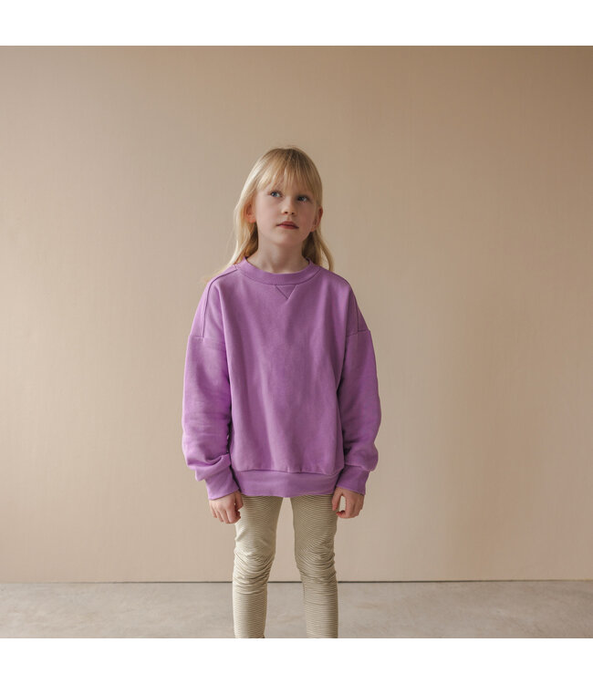 Legging stripes Soft moss stripes