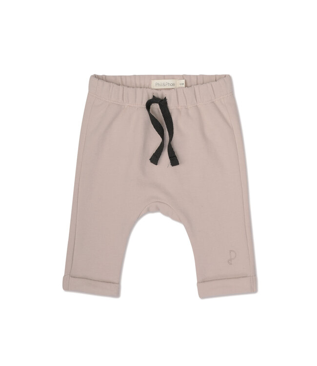 Baby sweat pants Cashmere-blend Faded dust