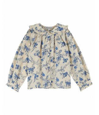 Emile et Ida BLOUSE ORCHID  COL NOEUD AC049