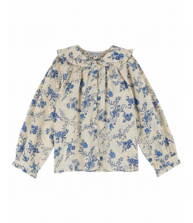 Emile et Ida BLOUSE ORCHID  COL NOEUD AC049