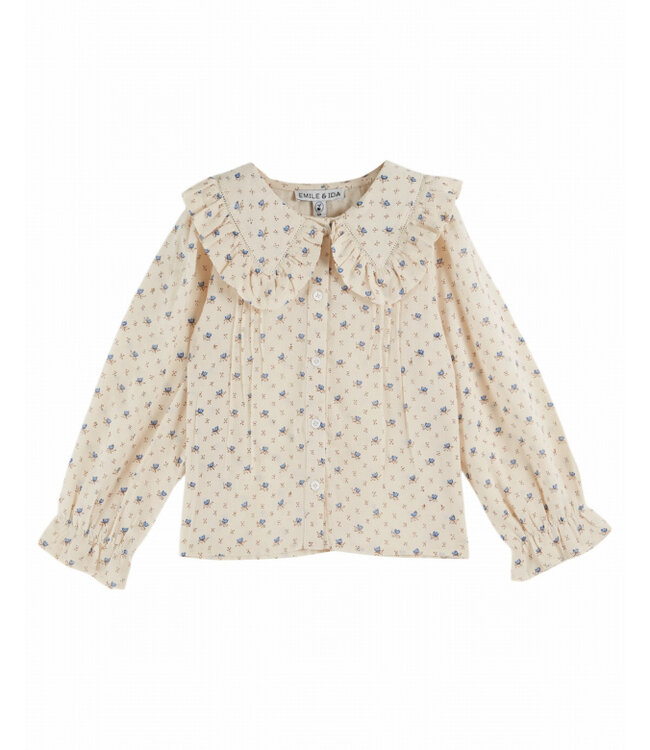 Emile et Ida BLOUSE BLOCK PRINT AC042