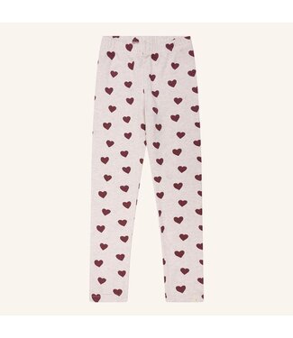 Navy Natural Legging lilas hearts