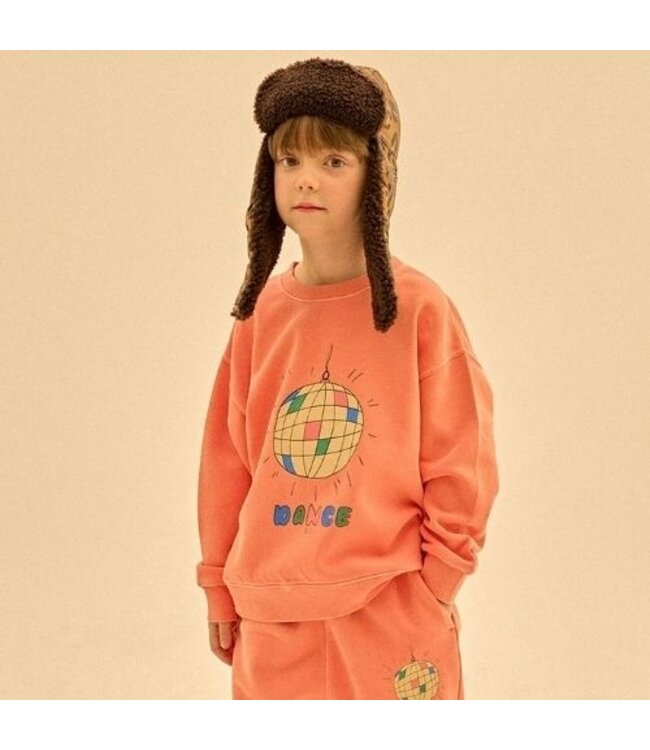 Jelly Mallow Disco ball pigment sweatshirt