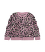Jelly Mallow Cozy leopard cardigan purple