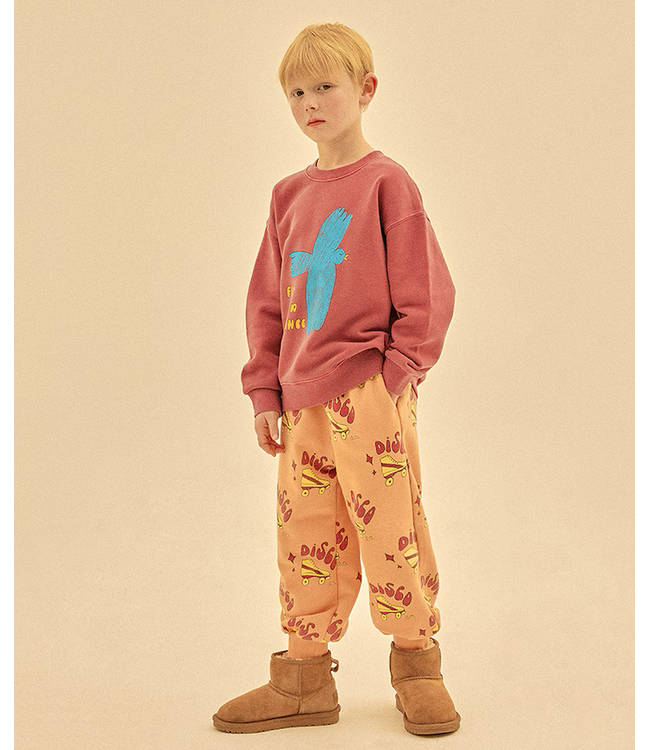 Jelly Mallow Flying bird pigment sweatshirt