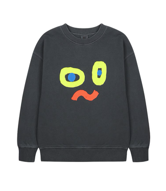 Jelly Mallow Catchy face pigment sweatshirt