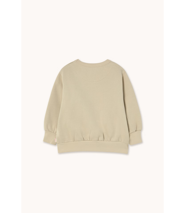 Tiny Cottons Tiny dog graphic sweatshirt Dark vanilla