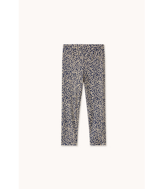 Tiny Cottons Small flowers shiny pant Navy