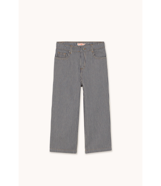 Tiny Cottons Two stripes straight jeans