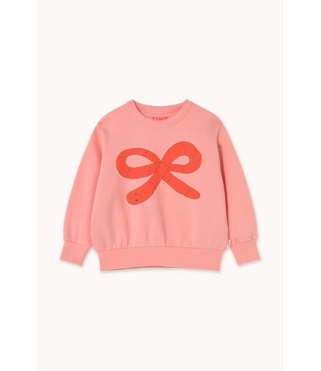 Tiny Cottons Worm graphic sweatshirt Pink