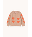 Tiny Cottons Hearts cardigan wild rose